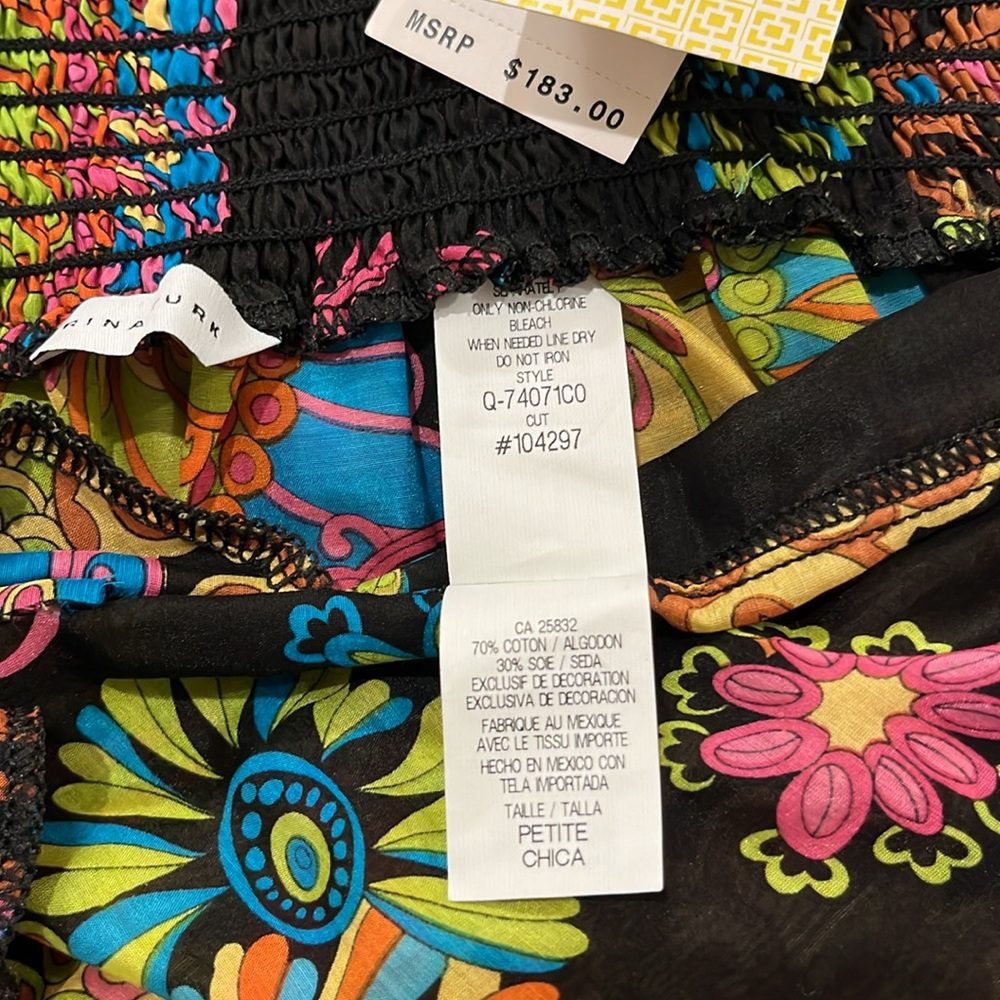 NWT Trina Turk “Casablanca“ Swim Cover-Up Maxi Dress - Picture 13 of 13